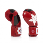Боксови Ръкавици - Fairtex BGV1 Thai Boxing Gloves - Nation Prints - Red